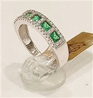 Anello Vidali Gioielli Donna in Argento Corindone ANAR-38-34 - ANAR-38-34